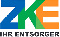 Logo von ZKE - Ihr Entsorger